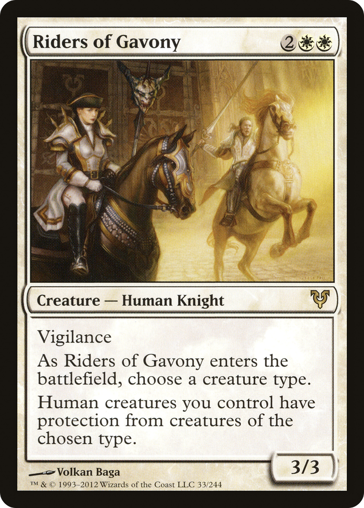 Riders of Gavony (AVR-033) [Avacyn Restored]
