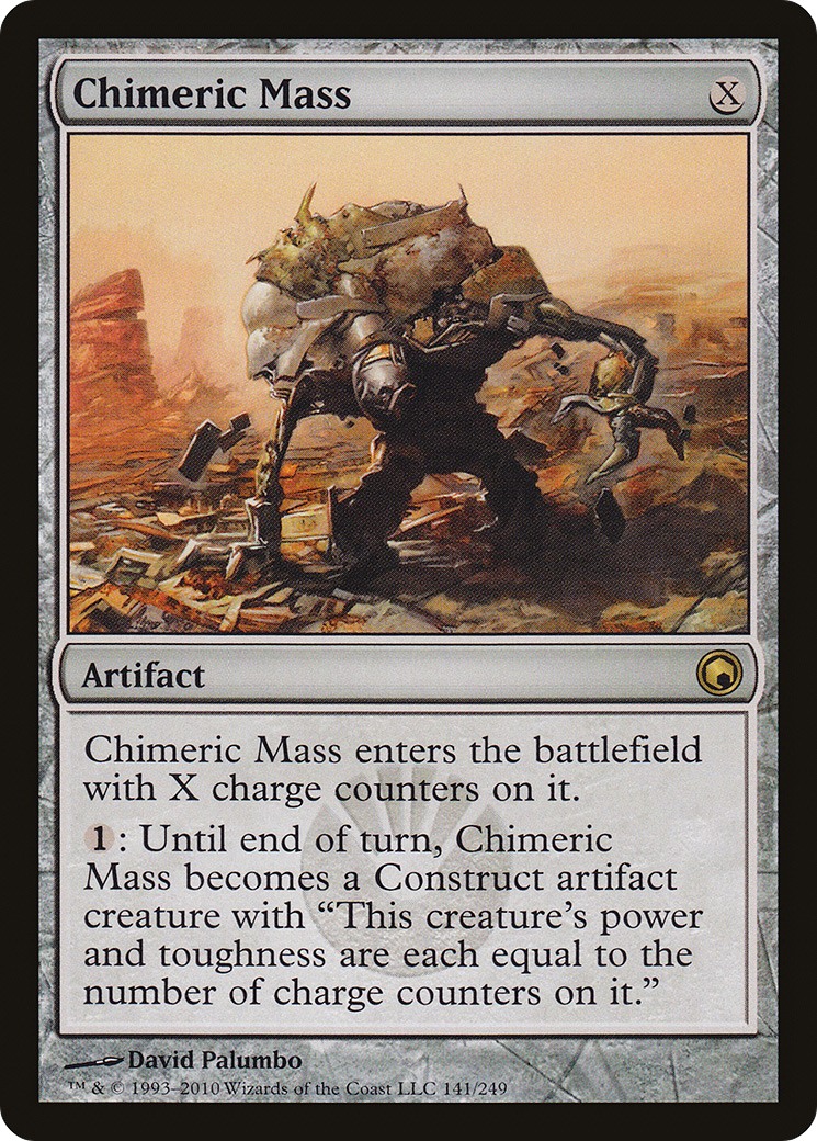 Chimeric Mass (SOM-141) [Scars of Mirrodin] Foil