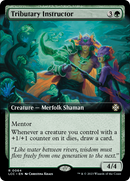 Tributary Instructor (LCC-064) [The Lost Caverns of Ixalan Commander]: (Extended Art) Foil