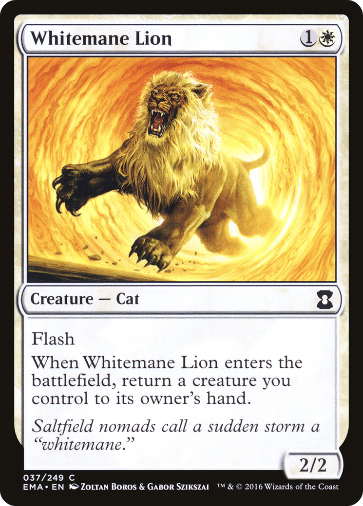 Whitemane Lion (EMA-037) [Eternal Masters] Foil