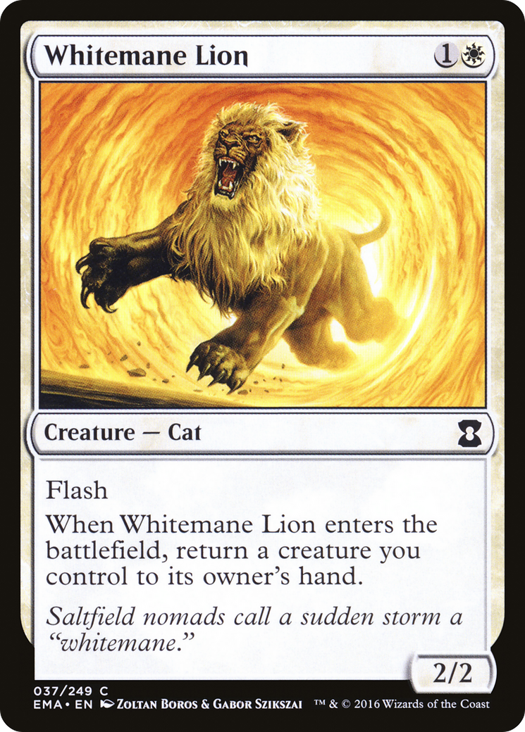 Whitemane Lion (EMA-037) [Eternal Masters]