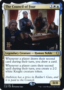 The Council of Four (PRE-271) [Battle for Baldur's Gate Promos] Foil