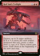 Red Sun's Twilight (ONE-386) [Phyrexia: All Will Be One]: (Extended Art)