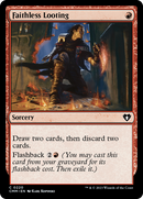 Faithless Looting (CMM-220) [Commander Masters] Foil