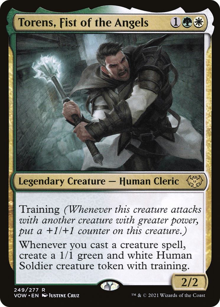 Torens, Fist of the Angels (VOW-249) [Innistrad: Crimson Vow]