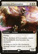 Archon of Coronation (CMR-616) [Commander Legends]: (Extended Art) Foil