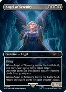 Angel of Serenity (SLD-1377) [Secret Lair Drop] (Borderless) Foil