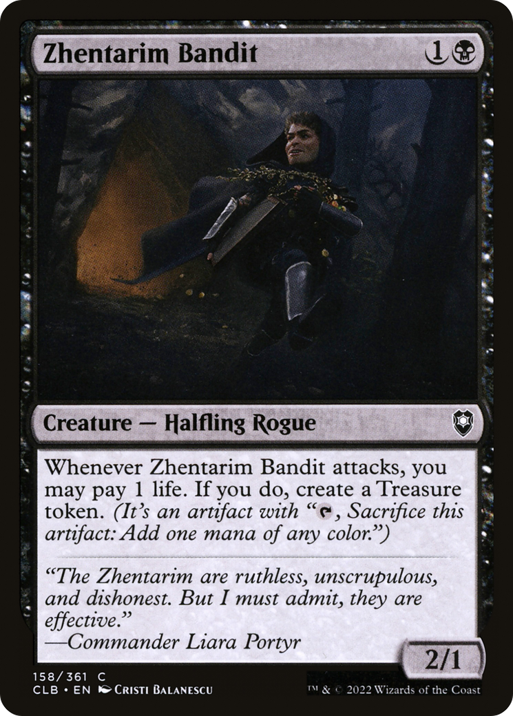 Zhentarim Bandit (CLB-158) [Commander Legends: Battle for Baldur's Gate]
