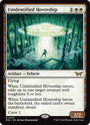 Unidentified Hovership (DSK-037) [Duskmourn: House of Horror] Foil