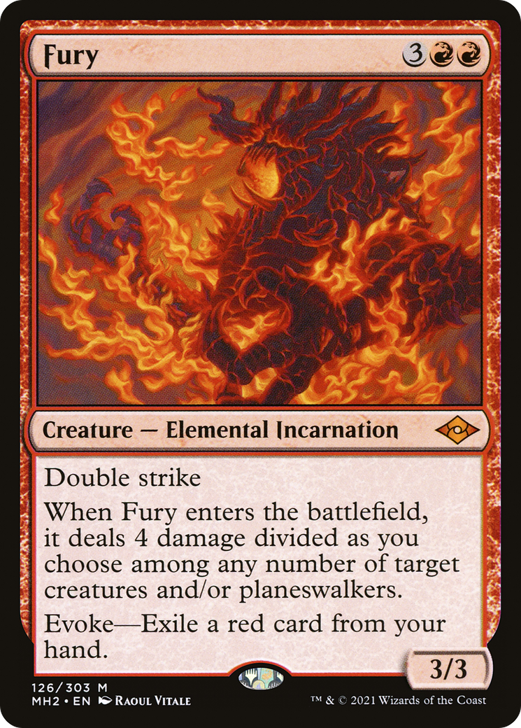 Fury (MH2-126) [Modern Horizons 2] Foil