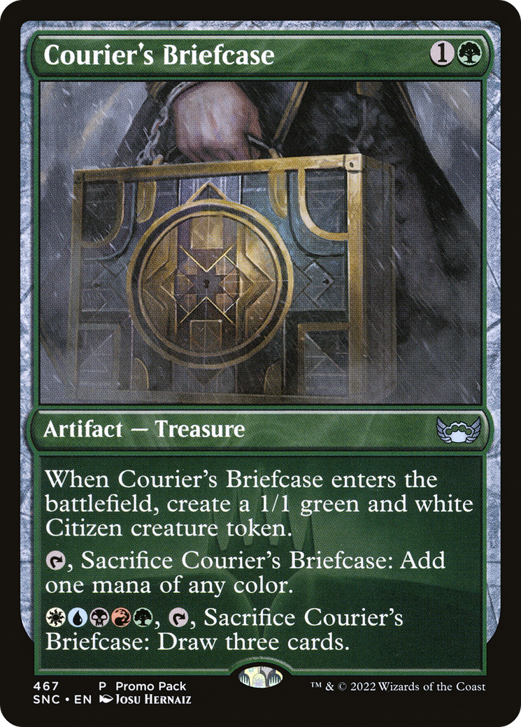 Courier's Briefcase (PPSNC-467) [Promo Pack: Streets of New Capenna]