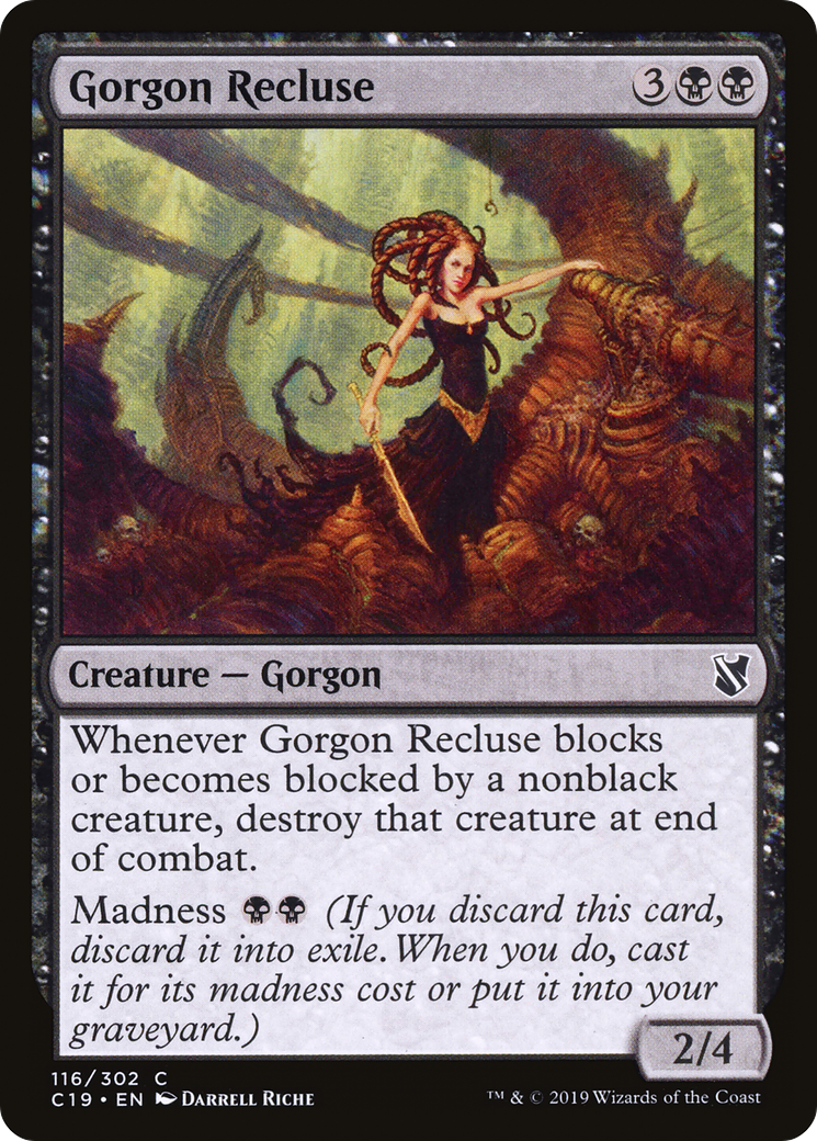 Gorgon Recluse (C19-116) [Commander 2019]