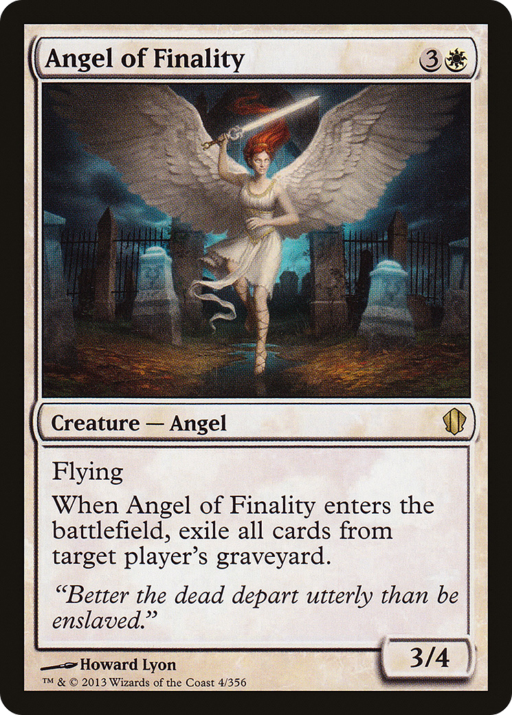 Angel of Finality (C13-004) [Commander 2013]