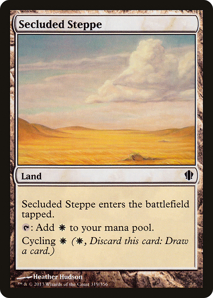 Secluded Steppe (C13-319) [Commander 2013]