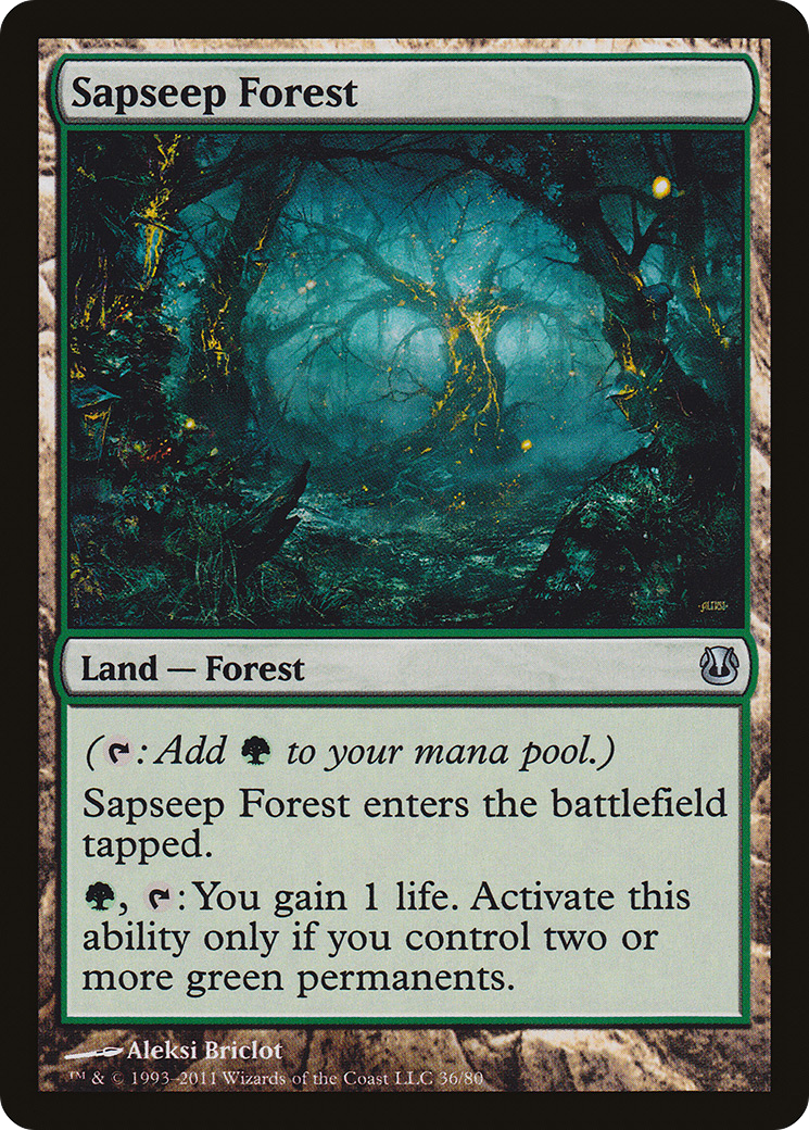 Sapseep Forest (DDH-036) [Duel Decks: Ajani vs. Nicol Bolas]