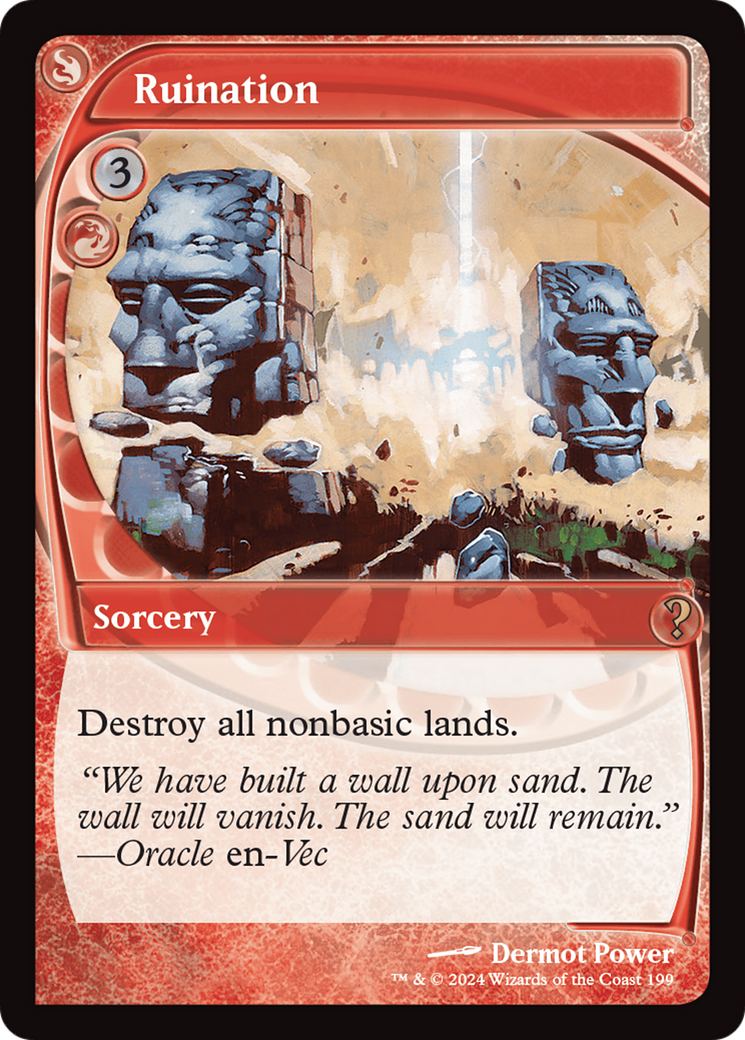 Ruination (MB2-199) [Mystery Booster 2]