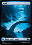 Island (WOE-263) [Wilds of Eldraine]: (Full Art)
