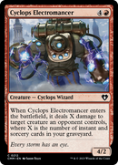 Cyclops Electromancer (CMM-212) [Commander Masters] Foil