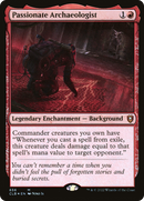 Passionate Archaeologist (CLB-656) [Commander Legends: Battle for Baldur's Gate] Foil