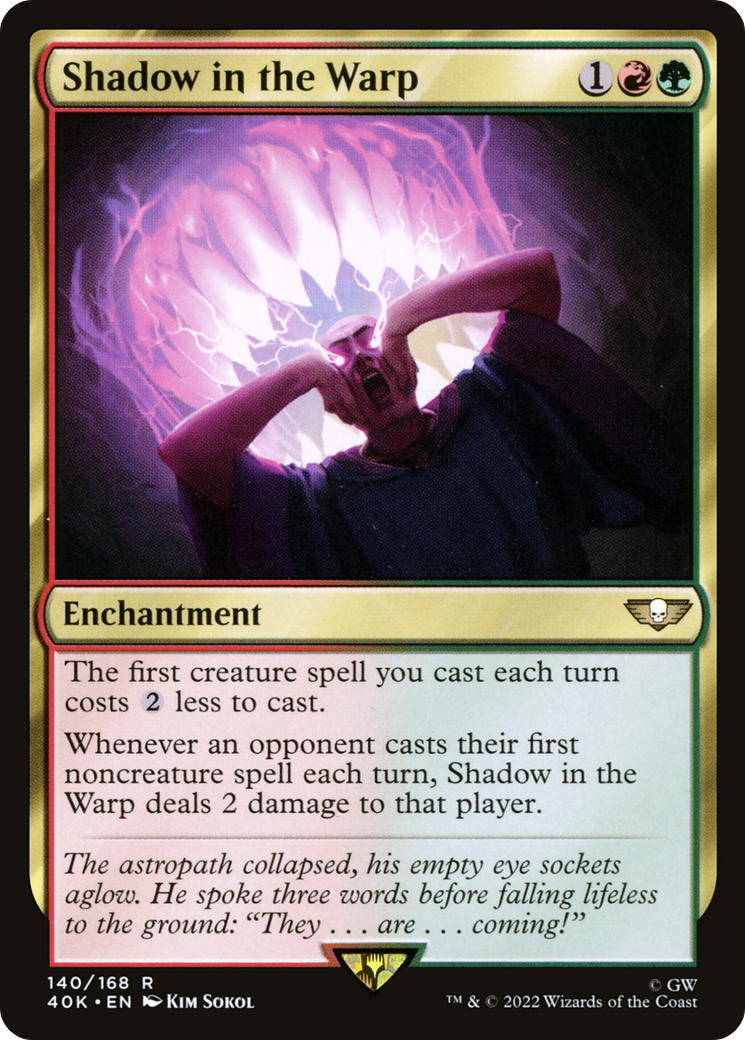 Shadow in the Warp (40K-140) [Warhammer 40,000 Commander]
