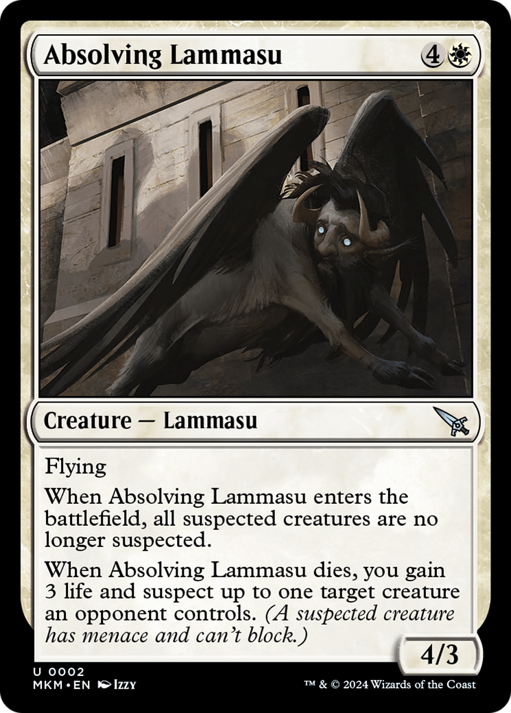 Absolving Lammasu (MKM-002) [Murders at Karlov Manor]