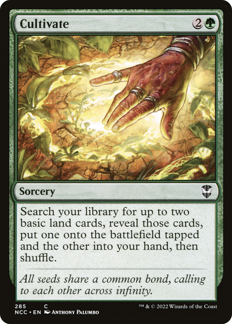 Cultivate (NCC-285) [New Capenna Commander]