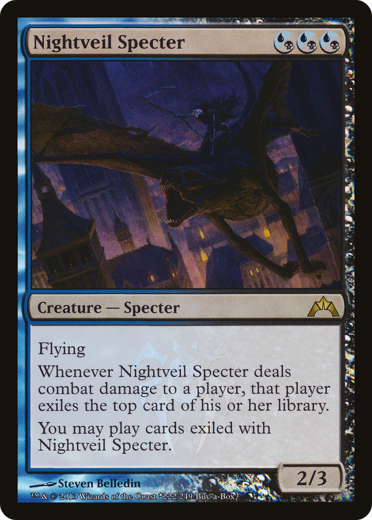 Nightveil Specter (BABP-222★) [Gatecrash Promos] Foil