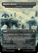 Barrow-Downs - Bojuka Bog (Surge Foil) (LTC-388) [Tales of Middle-earth Commander] / Barrow-Downs (Borderless) Foil