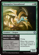 Disruptive Stormbrood // Petty Revenge (TDM-178) [Tarkir: Dragonstorm] Foil