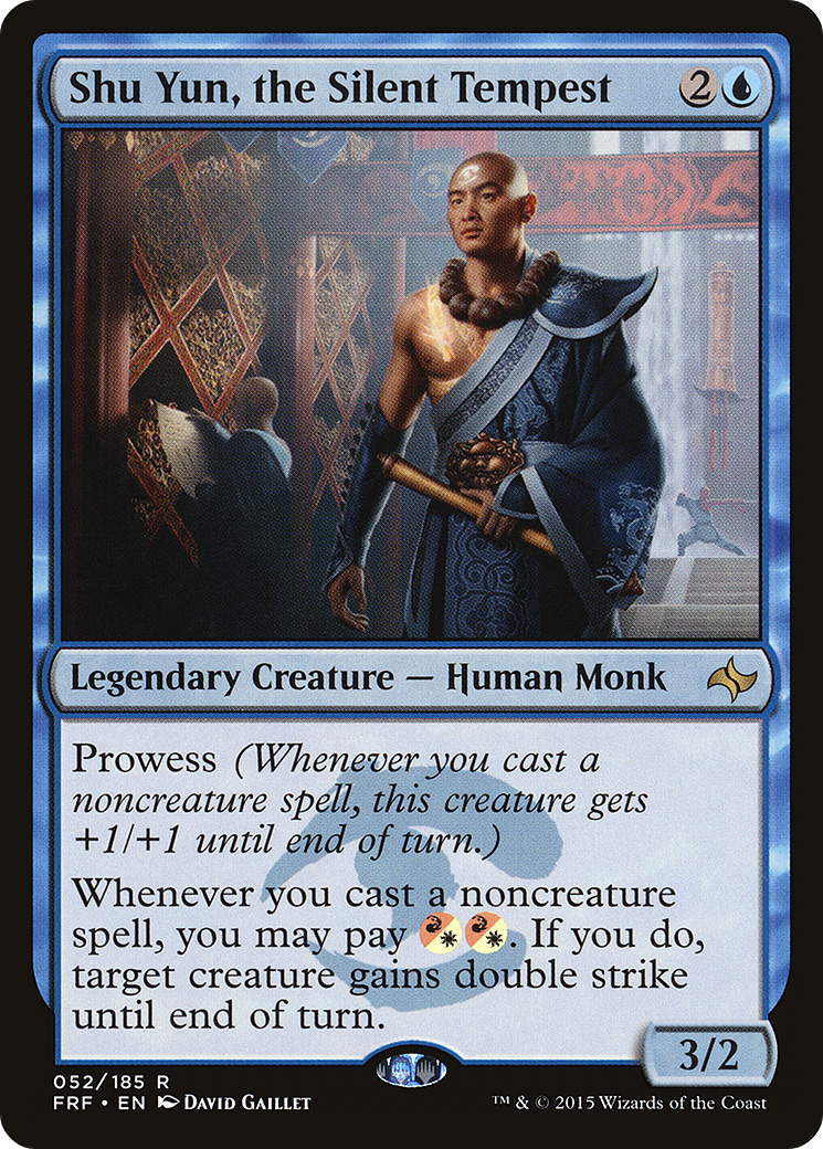 Shu Yun, the Silent Tempest (FRF-052) [Fate Reforged]