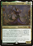 Leinore, Autumn Sovereign (MIC-001) [Midnight Hunt Commander] Foil