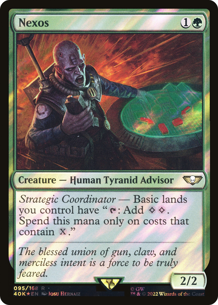 Nexos (Surge Foil) (40K-095) [Warhammer 40,000 Commander] Foil