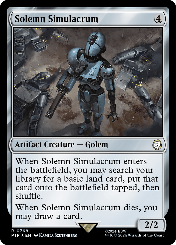 Solemn Simulacrum (PIP-768) [Fallout] Foil
