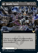 Selfless Glyphweaver // Deadly Vanity (STX-329) [Strixhaven: School of Mages]: (Extended Art) Foil