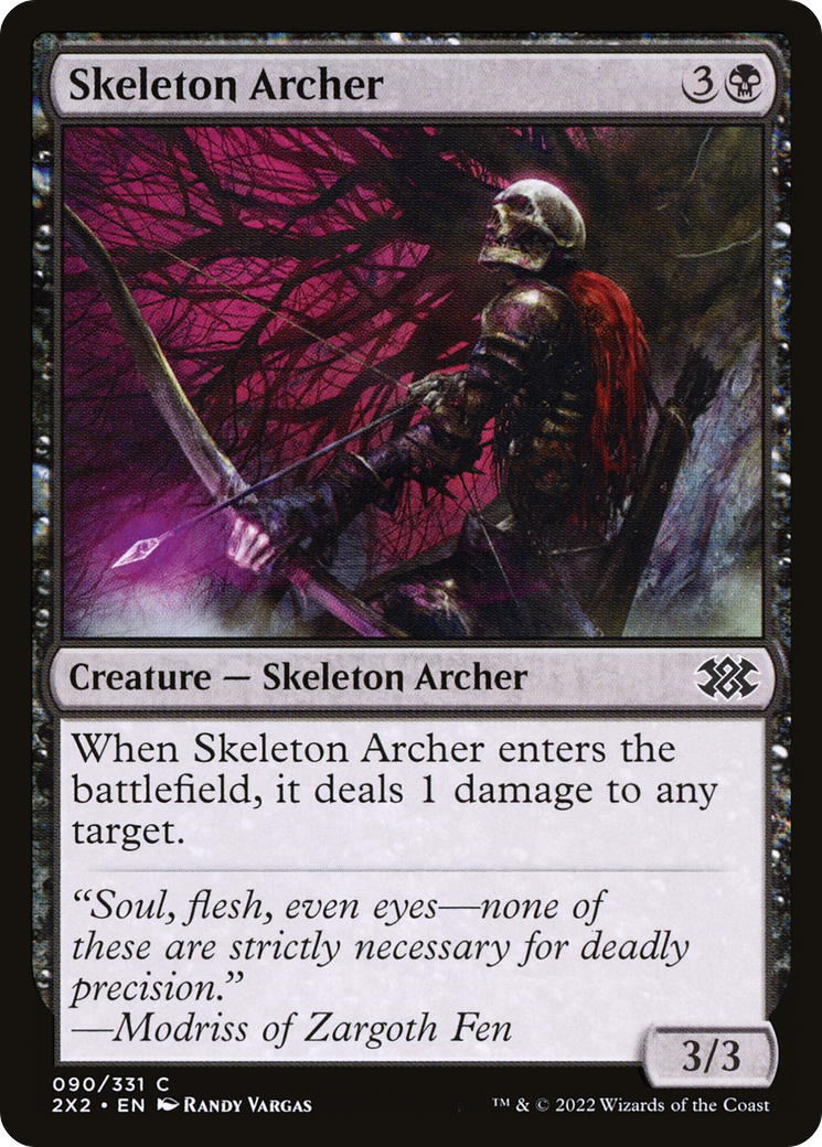 Skeleton Archer (2X2-090) [Double Masters 2022] Foil