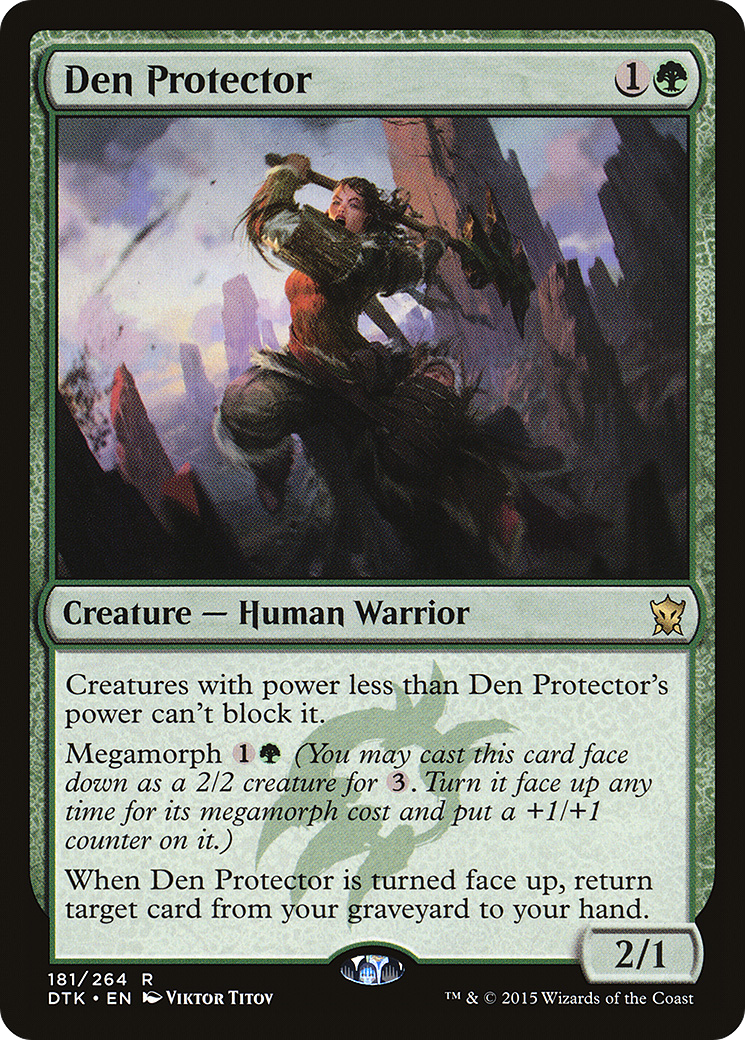 Den Protector (DTK-181) [Dragons of Tarkir] Foil