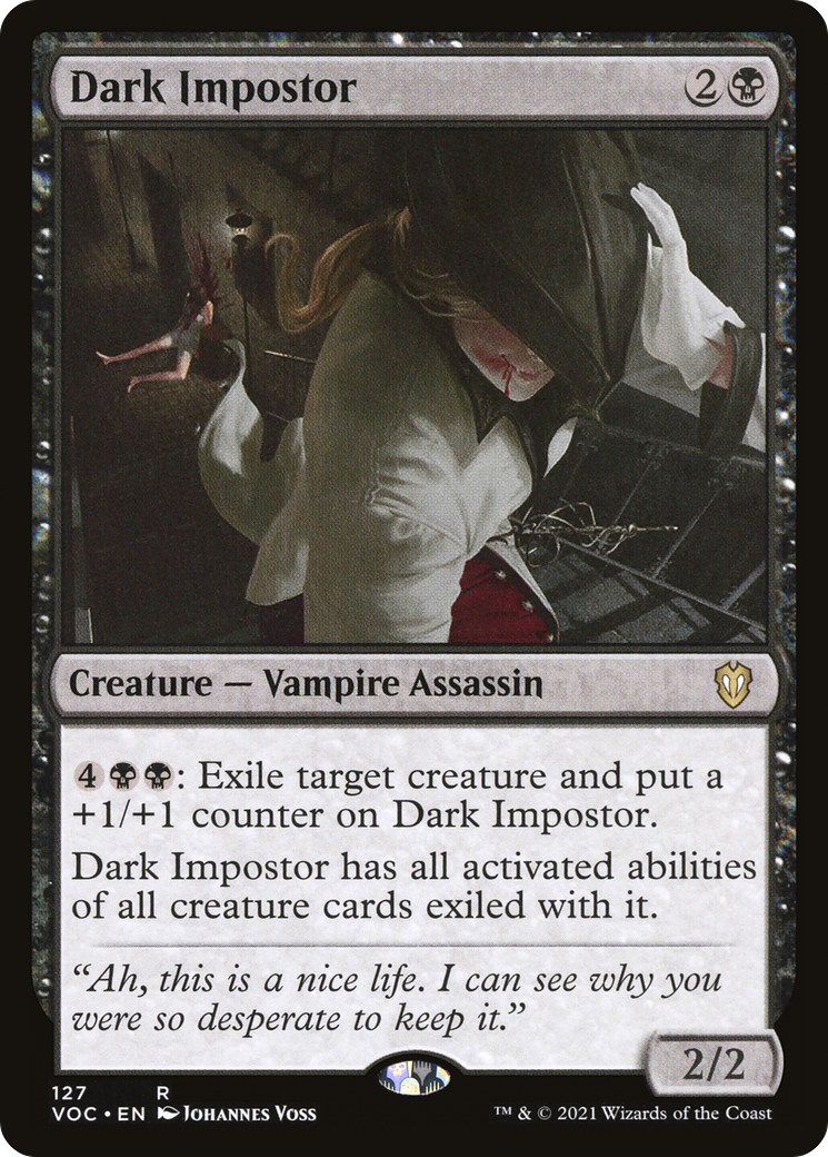 Dark Impostor (VOC-127) [Crimson Vow Commander]