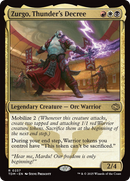 Zurgo, Thunder's Decree (TDM-237) [Tarkir: Dragonstorm] Foil