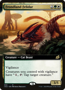 Frondland Felidar (IKO-334) [Ikoria: Lair of Behemoths]: (Extended Art) Foil