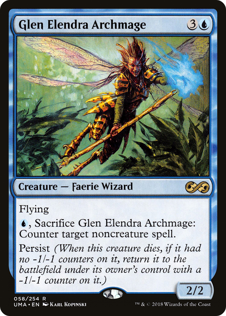 Glen Elendra Archmage (UMA-058) [Ultimate Masters]