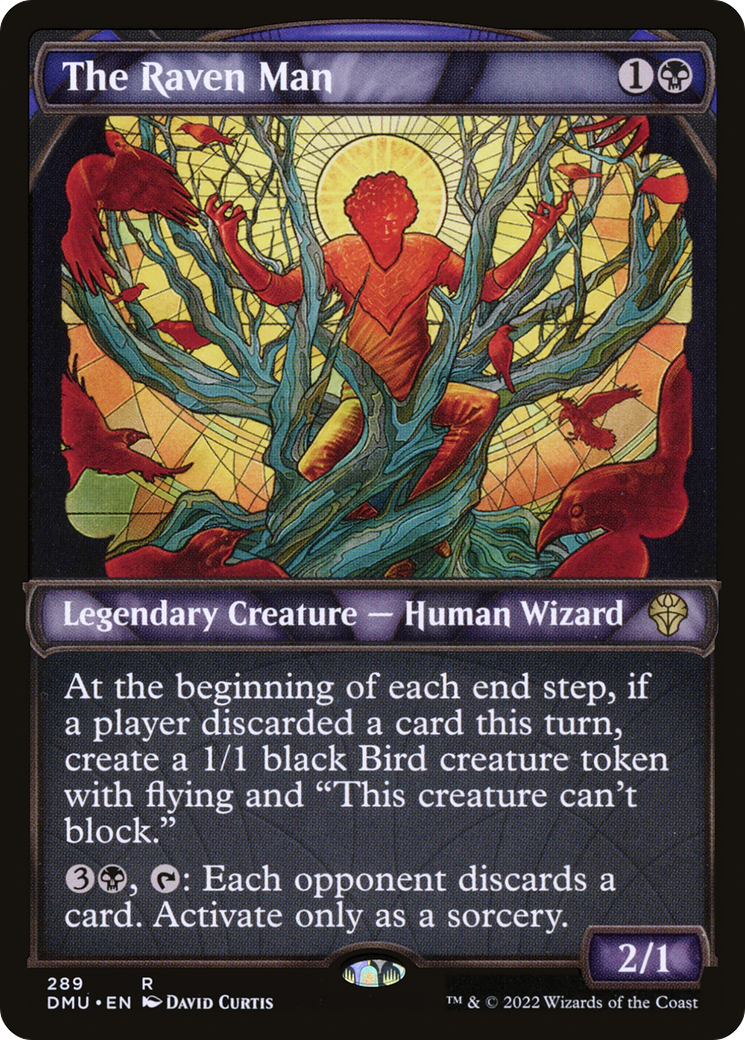 The Raven Man (DMU-289) [Dominaria United]: (Showcase)