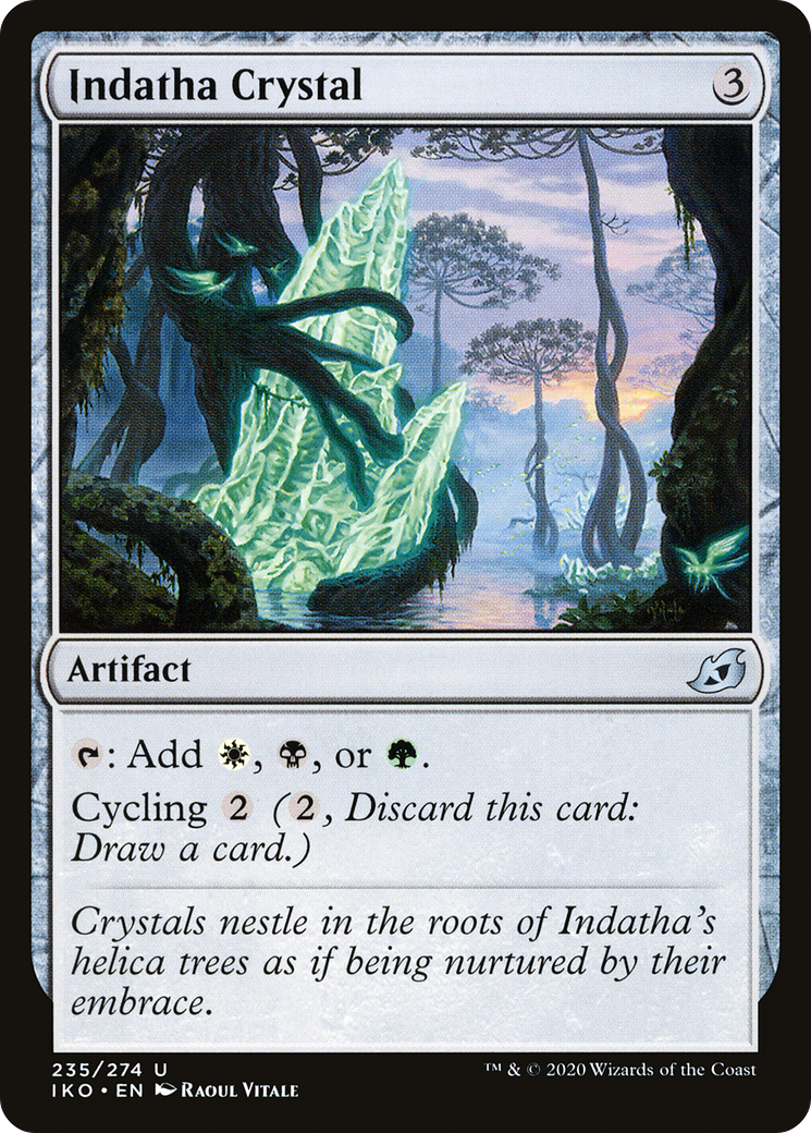 Indatha Crystal (IKO-235) [Ikoria: Lair of Behemoths] Foil