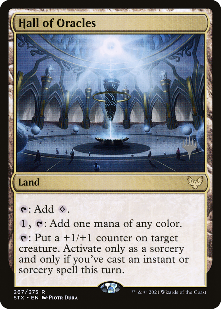 Hall of Oracles (PPSTX-267P) [Promo Pack: Strixhaven: School of Mages Promos]