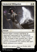 Immortal Obligation (MKC-010) [Murders at Karlov Manor Commander]