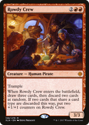 Rowdy Crew (XLN-159) [Ixalan] Foil