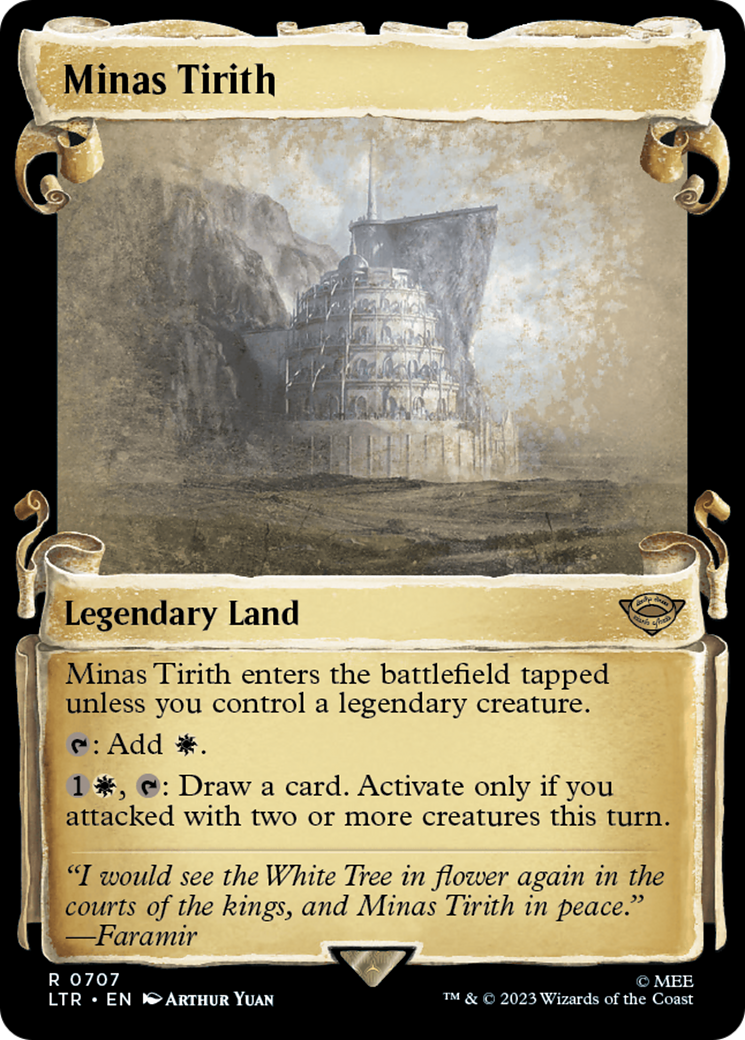 Minas Tirith (LTR-707) [The Lord of the Rings: Tales of Middle-earth]: (Showcase)