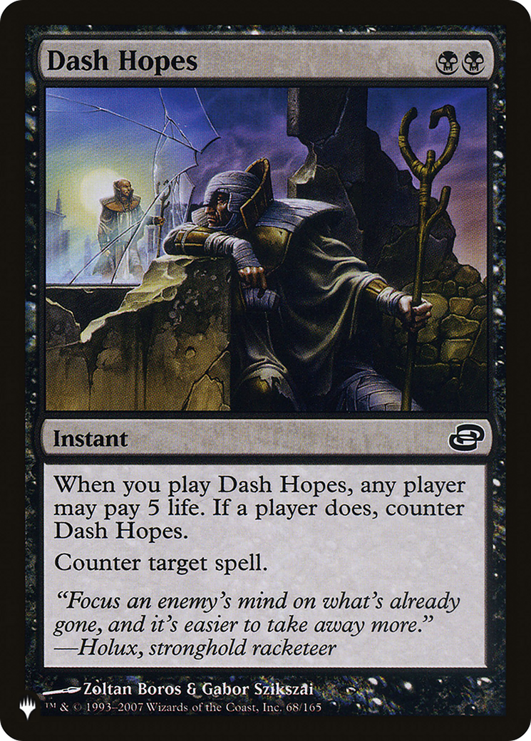 Dash Hopes (LIST-PLC-68) [The List]