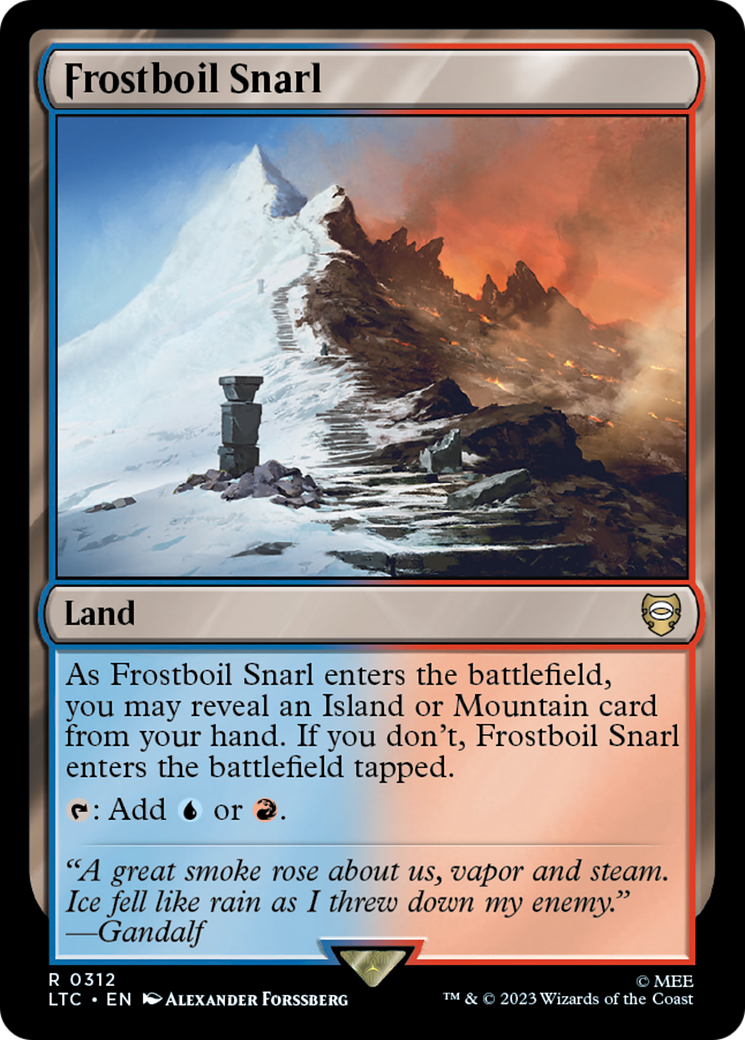 Frostboil Snarl (LTC-312) [Tales of Middle-earth Commander]