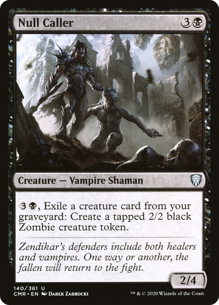 Null Caller (CMR-140) [Commander Legends] Foil