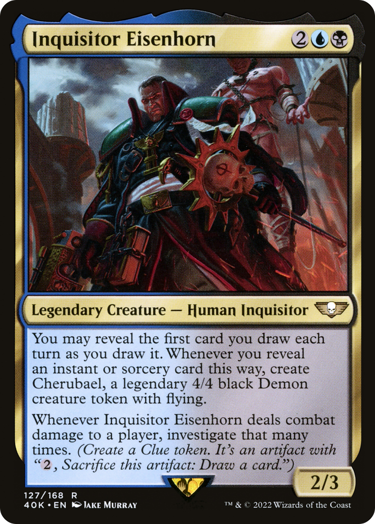 Inquisitor Eisenhorn (40K-127) [Warhammer 40,000 Commander]